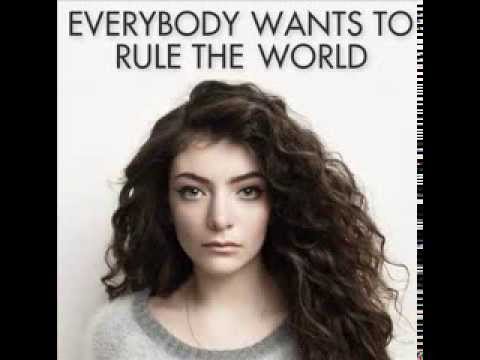 Everybody Wants To Rule The World video